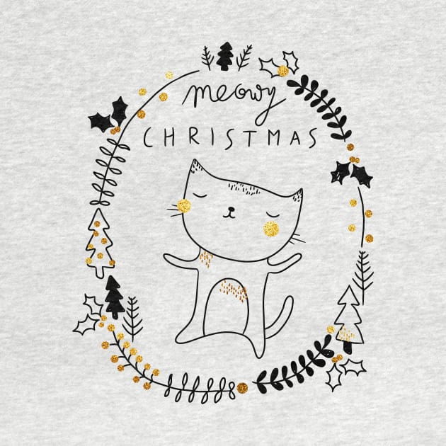 Meowy Christmas! by lowercasev